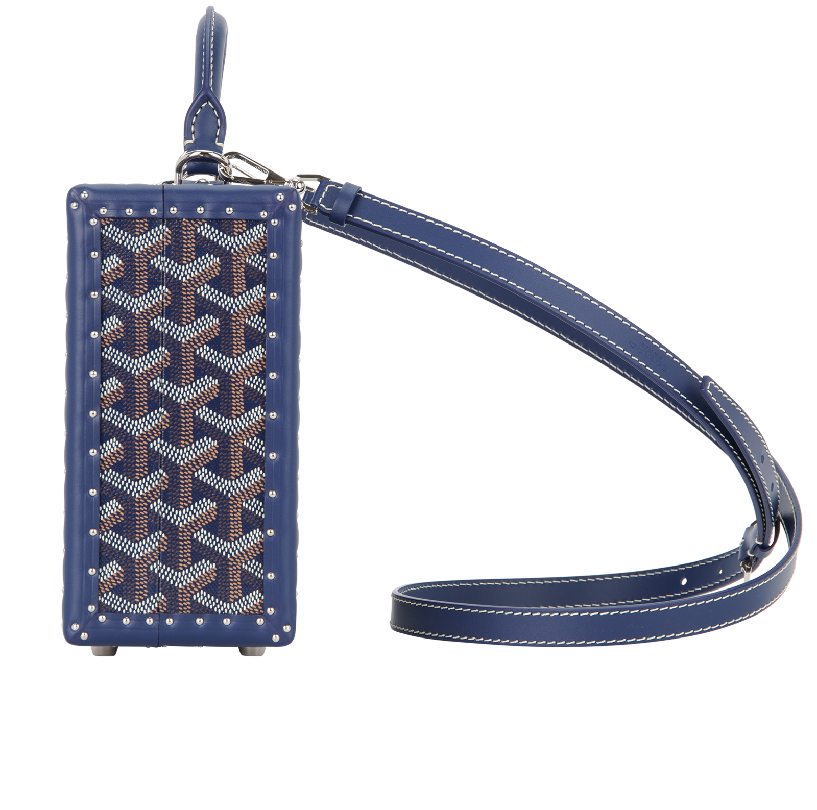 Grand Hotel Trunk, &pound;2,400, Handbags, Blue, Canvas, Bottom view